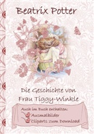 Beatri Potter, Beatrix Potter, Elizabeth M Potter, Elizabeth M. Potter - Die Geschichte von Frau Tiggy-Winkle (inklusive Ausmalbilder und Cliparts zum Download)