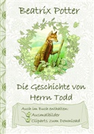 Beatri Potter, Beatrix Potter, Elizabeth M Potter, Elizabeth M. Potter - Die Geschichte von Herrn Todd (inklusive Ausmalbilder und Cliparts zum Download)