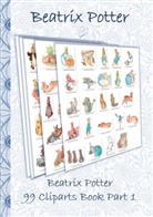Beatri Potter, Beatrix Potter, Elizabeth M Potter, Elizabeth M. Potter - Beatrix Potter 99 Cliparts Book Part 1 ( Peter Rabbit )