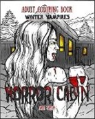 A. M. Shah - Adult Coloring Book Horror Cabin