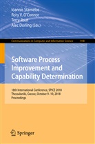 Alec Dorling, Rory V. O'Connor, Terry Rout, Terry Rout et al, Ioannis Stamelos, Ror V O'Connor... - Software Process Improvement and Capability Determination