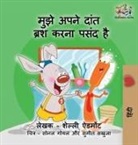 Shelley Admont, Kidkiddos Books, S. A. Publishing - I Love to Brush My Teeth (Hindi children's book)