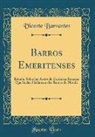 Vicente Barrantes - Barros Emeritenses