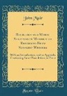 John Muir - Religious and Moral Sentiments Metrically Rendered From Sanskrit Writers