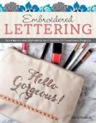 Debra Valencia, Valencia Debra - Embroidered Lettering