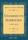 Annette von Droste-Hülshoff - Gesammelte Schriften, Vol. 1