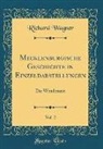 Richard Wagner - Mecklenburgische Geschichte in Einzeldarstellungen, Vol. 2