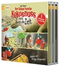 Ingo Siegner, Norman Matt, Philipp Schepmann - Der kleine Drache Kokosnuss reist durch die Zeit, 3 Audio-CDs (Hörbuch)