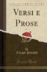 Filippo Pananti - Versi e Prose, Vol. 1 (Classic Reprint)