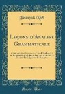 François Noël - Leçons d'Analyse Grammaticale