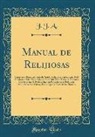 J. J. A. - Manual de Relijiosas