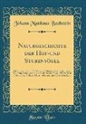 Johann Matthäus Bechstein - Naturgeschichte der Hof-und Stubenvögel