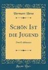 Hermann Hesse - Schön Ist die Jugend