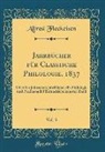 Alfred Fleckeisen - Jahrbücher für Classische Philologie, 1837, Vol. 3