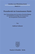 Andreas Lahusen - Presseberufe im Gemeinsamen Markt.