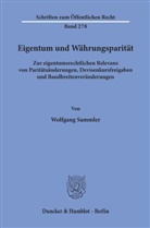 Wolfgang Sammler - Eigentum und Währungsparität.