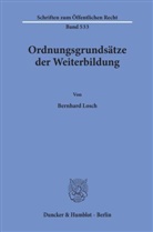 Bernhard Losch - Ordnungsgrundsätze der Weiterbildung.