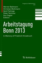Werner Ballmann, Christia Blohmann, Christian Blohmann, Gerd Faltings, Gerd Faltings et al, Peter Teichner... - Arbeitstagung Bonn 2013
