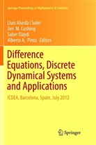Lluís Alsedà i Soler, Jim  M. Cushing, Jim M. Cushing, Saber Elaydi, Saber Elaydi et al, Ji M Cushing... - Difference Equations, Discrete Dynamical Systems and Applications