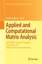 Natáli Bebiano, Natália Bebiano - Applied and Computational Matrix Analysis