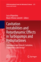 Luc d'Agostino, Luca D'Agostino, Maria Vittoria Salvetti, Vittoria Salvetti, Vittoria Salvetti - Cavitation Instabilities and Rotordynamic Effects in Turbopumps and Hydroturbines