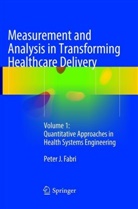 Peter J Fabri, Peter J. Fabri - Measurement and Analysis in Transforming Healthcare Delivery