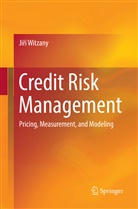 Ji¿í Witzany, Jirí Witzany, Jiří Witzany - Credit Risk Management