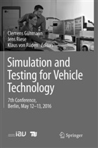 Clemens Gühmann, Jen Riese, Jens Riese, Klaus von Rüden, Klaus von Rüden - Simulation and Testing for Vehicle Technology