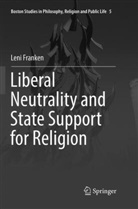 Leni Franken - Liberal Neutrality and State Support for Religion