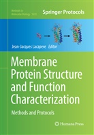Jean-Jacque Lacapere, Jean-Jacques Lacapere - Membrane Protein Structure and Function Characterization