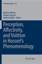 Roberto Rubio, Shiger Taguchi, Shigeru Taguchi, Roberto Walton - Perception, Affectivity, and Volition in Husserl's Phenomenology