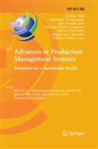 Gregor von Cieminski, Rodrigo Franco Gonçalves, Dimitris Kiritsis, João Mendes Reis, João Mendes Reis et al, Irenilza Nääs... - Advances in Production Management Systems. Initiatives for a Sustainable World