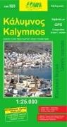 Kalymnos 1 : 25 000
