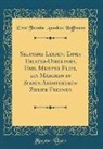 Ernst Theodor Amadeus Hoffmann - Seltsame Leiden, Eines Theater-Direktors, Und, Meister Floh, ein Märchen in Sieben Abentheuren Zweier Freunde (Classic Reprint)