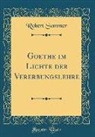 Robert Sommer - Goethe im Lichte der Vererbungslehre (Classic Reprint)