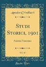 Amedeo Crivellucci - Studi Storici, 1901, Vol. 10