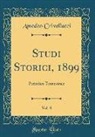Amedeo Crivellucci - Studi Storici, 1899, Vol. 8