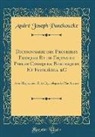 André Joseph Panckoucke - Dictionnaire des Proverbes François Et de Façons de Parler Comiques, Burlesques Et Familières, &C