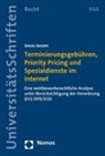 Jonas Jossen - Terminierungsgebühren, Priority Pricing und Spezialdienste im Internet