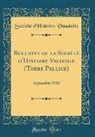Société d'Histoire Vaudoise - Bulletin de la Société d'Histoire Vaudoise (Torre Pellice)
