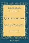 Heinrich Denifle - Quellenbelege