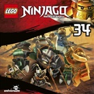 LEGO Ninjago, Masters of Spinjitzu. Tl.34, 1 Audio-CD (Audio book)