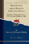 Società Africana d'Italia - Bollettino della Società Africana d'Italia, Vol. 7