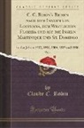 Claude C. Robin - C. C. Robin's Reisen nach dem Innern von Louisiana, dem Westlichen Florida und auf die Inseln Martinique und St. Domingo, Vol. 1