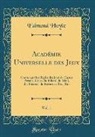 Edmond Hoyle - Académie Universelle des Jeux, Vol. 1