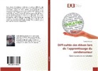 Saida Saddouki - Difficultés des élèves lors de l'apprentissage du condensateur
