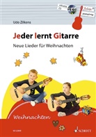 Udo Zilkens - Jeder lernt Gitarre - Neue Lieder für Weihnachten, m. Audio-CD