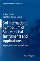 Paul Urbach, H Paul Urbach, H. Paul Urbach, Zhang, Zhang, Guangjun Zhang - 3rd International Symposium of Space Optical Instruments and Applications