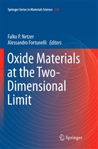 Fortunelli, Fortunelli, Alessandro Fortunelli, Falko P. Netzer, Falk P Netzer, Falko P Netzer - Oxide Materials at the Two-Dimensional Limit
