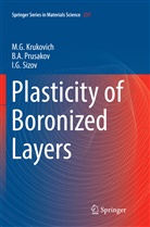 M Krukovich, M G Krukovich, M. G. Krukovich, B Prusakov, B A Prusakov, B. A Prusakov... - Plasticity of Boronized Layers